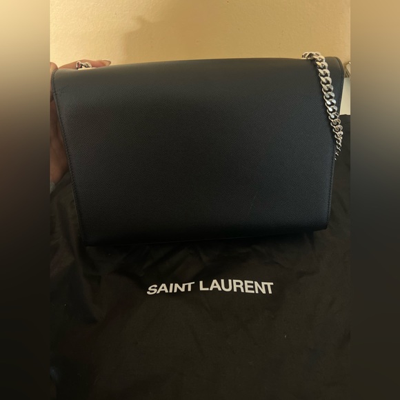 YSL Saint Laurent Large Logo Flap Bag - Picture 7 of 11